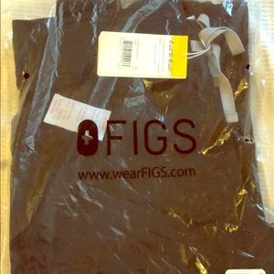 Black FIGS scrub pants